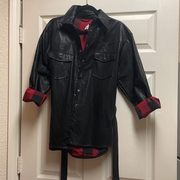 Zara leather like jacket!! - Picture 2 of 6